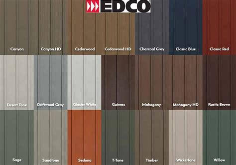 metal siding colors for shops